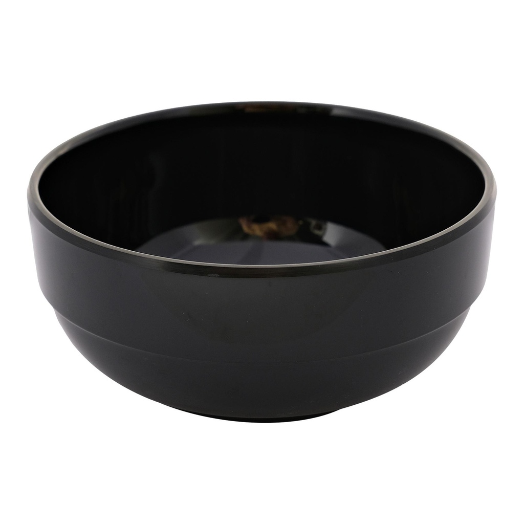 Vague Black Melamine Soup Bowl 11.5 cm x 5 cm