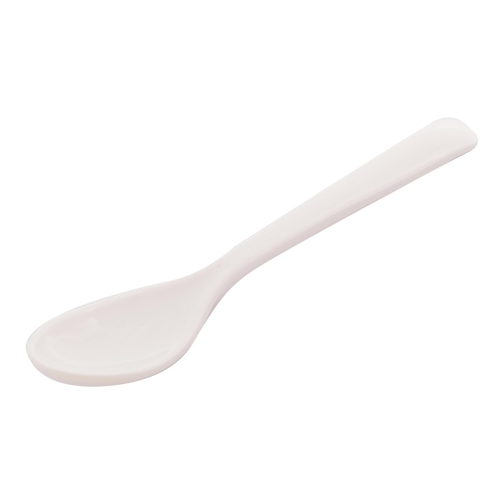 Vague Melamine 12 Pieces Spoon Set 11 x 2.3 cm Ivory