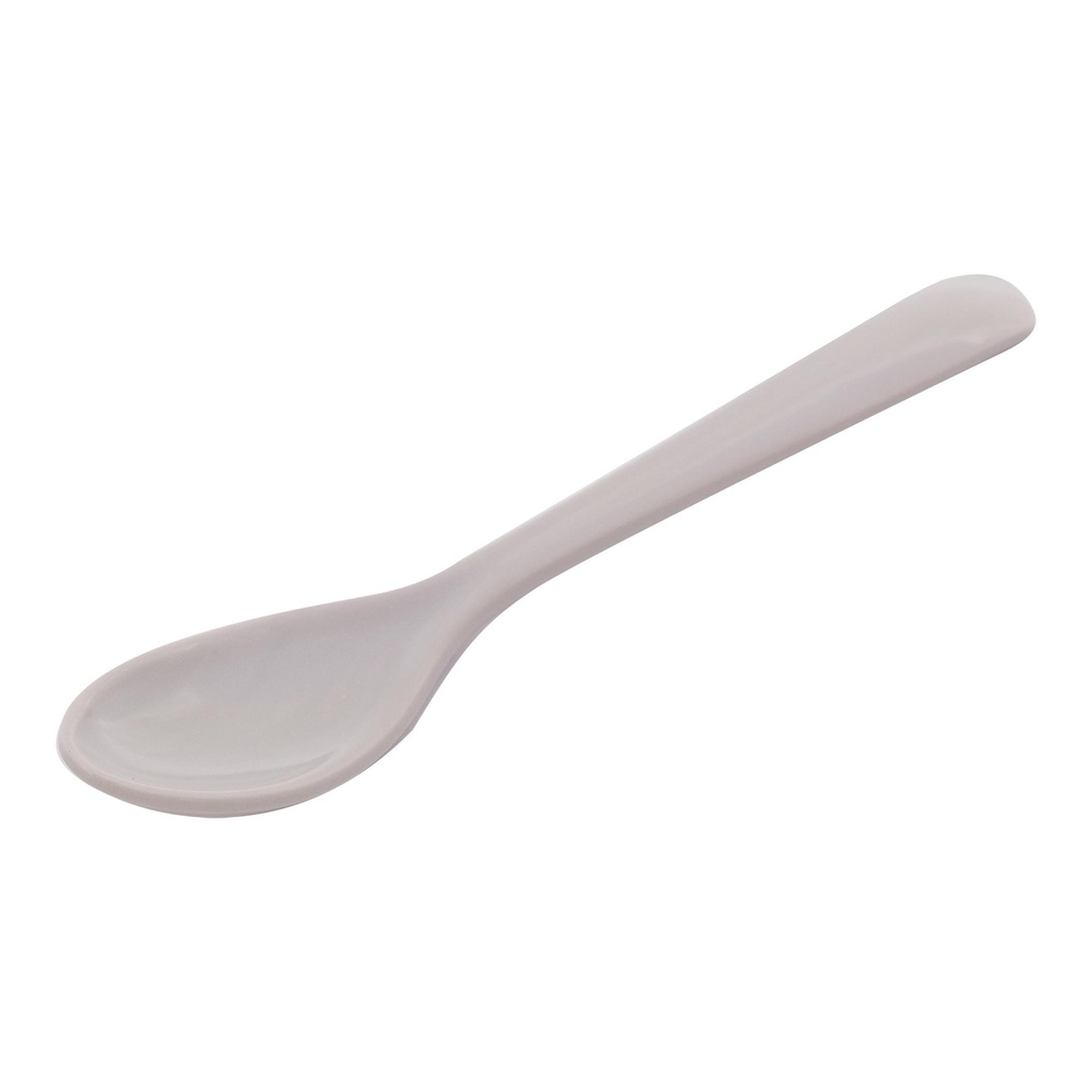 Vague Melamine 12 Pieces Spoon Set 11 x 2.3 cm Pearl Grey