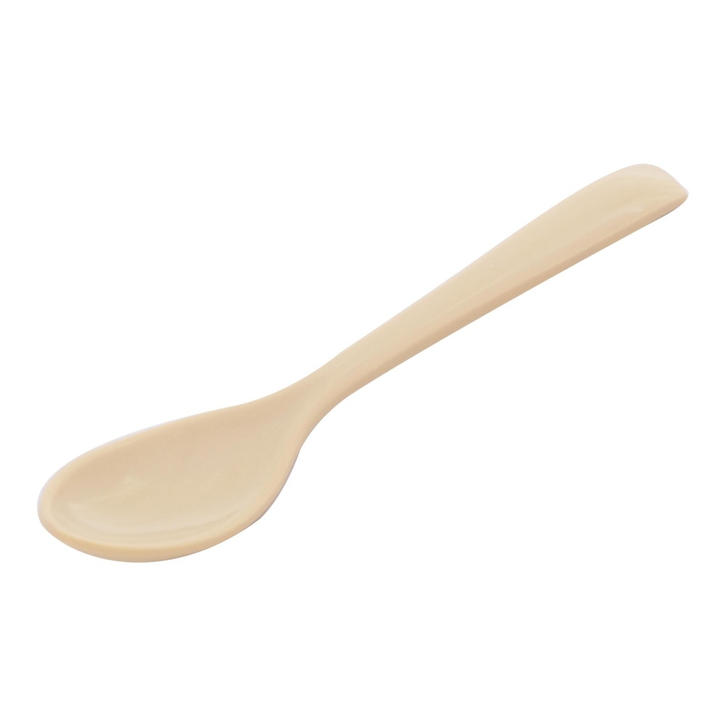Vague Melamine 12 Pieces Spoon Set 11 x 2.3 cm Grain Brown