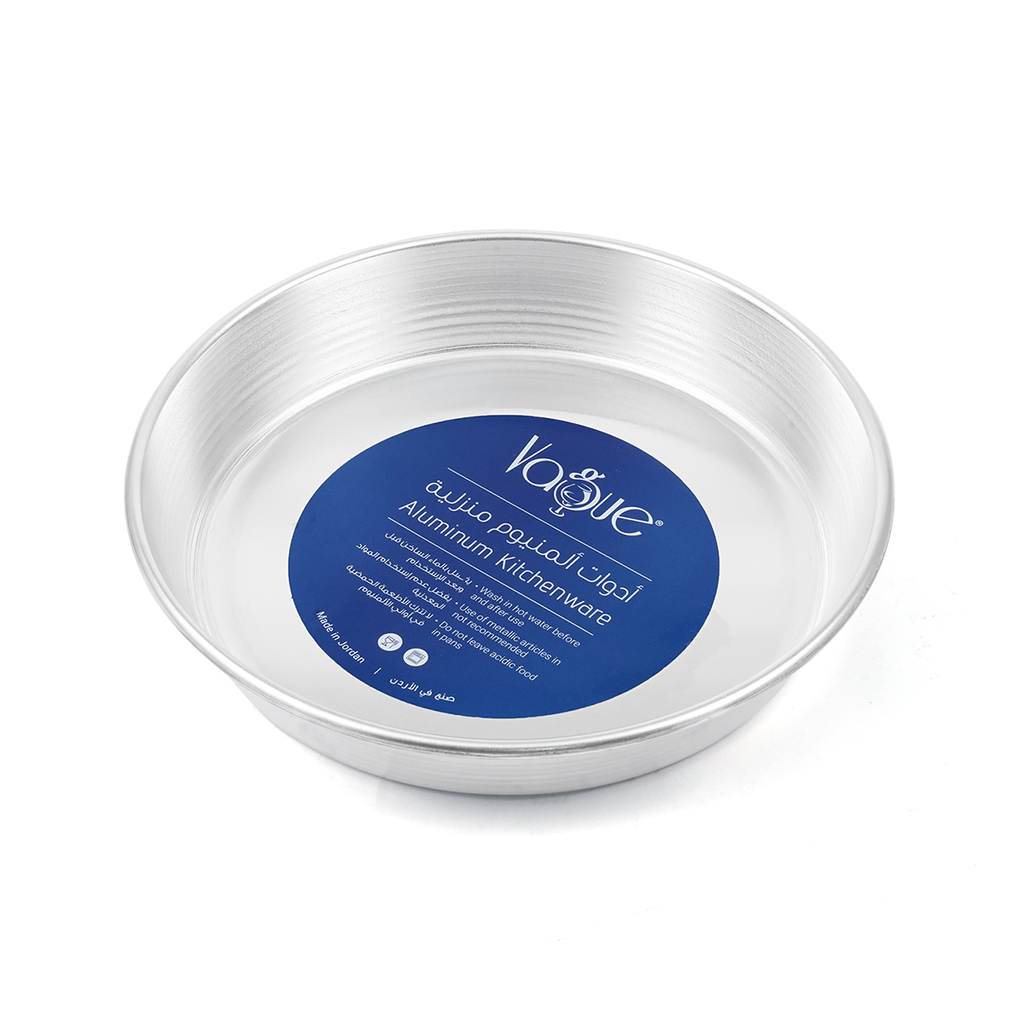 Vague Aluminium Round Oven Tray 26 cm/1 mm