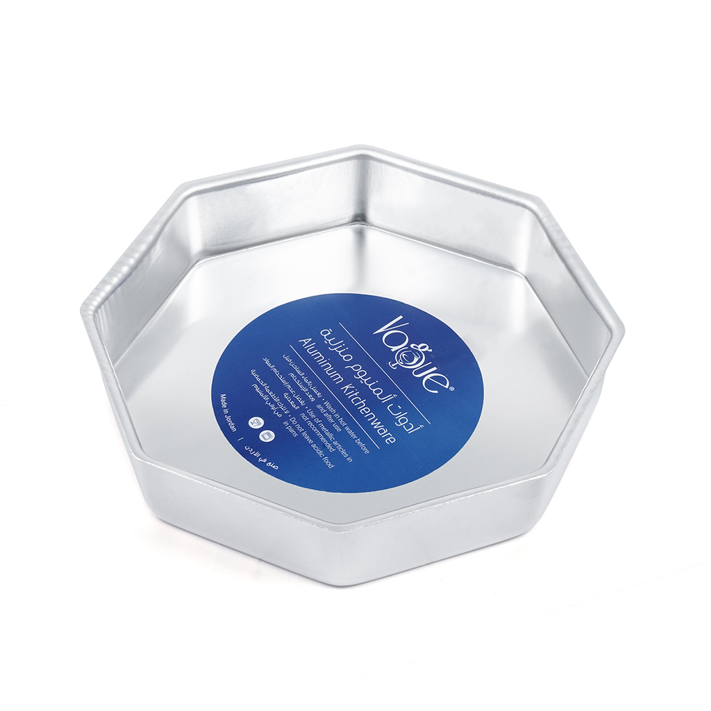 Vague Aluminium Cake Pot Ribbed 26 cm/1.5 mm