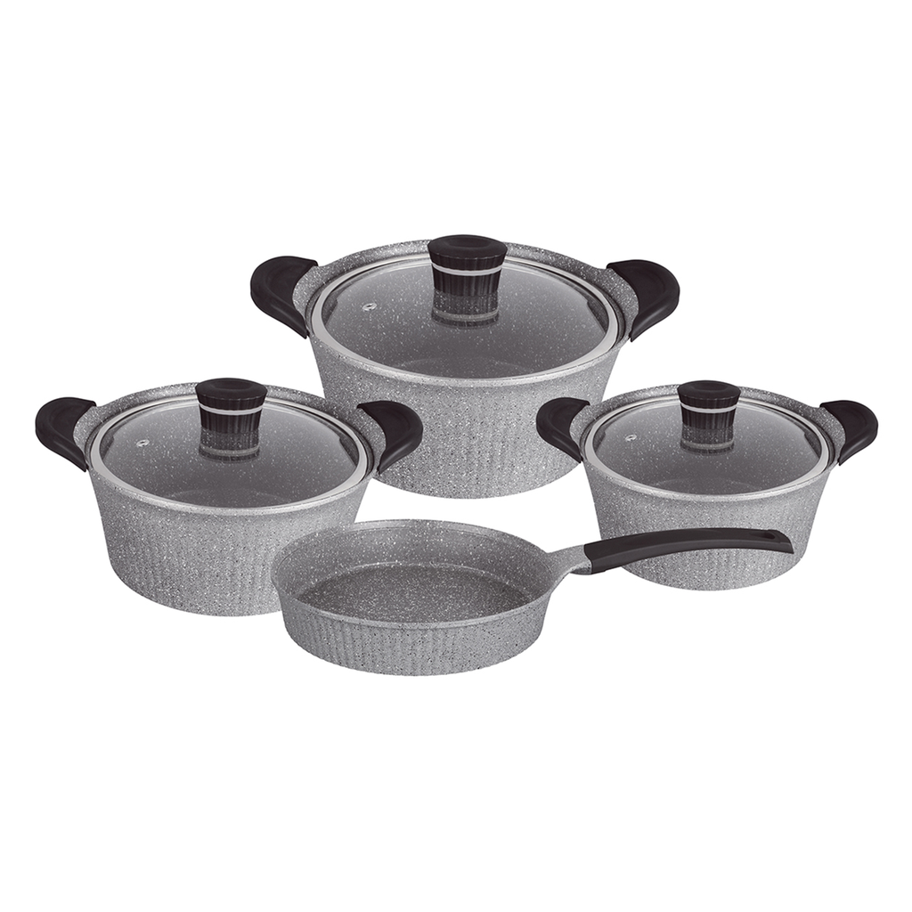 Vague Die Cast Aluminium Cookware 13 Pieces Set