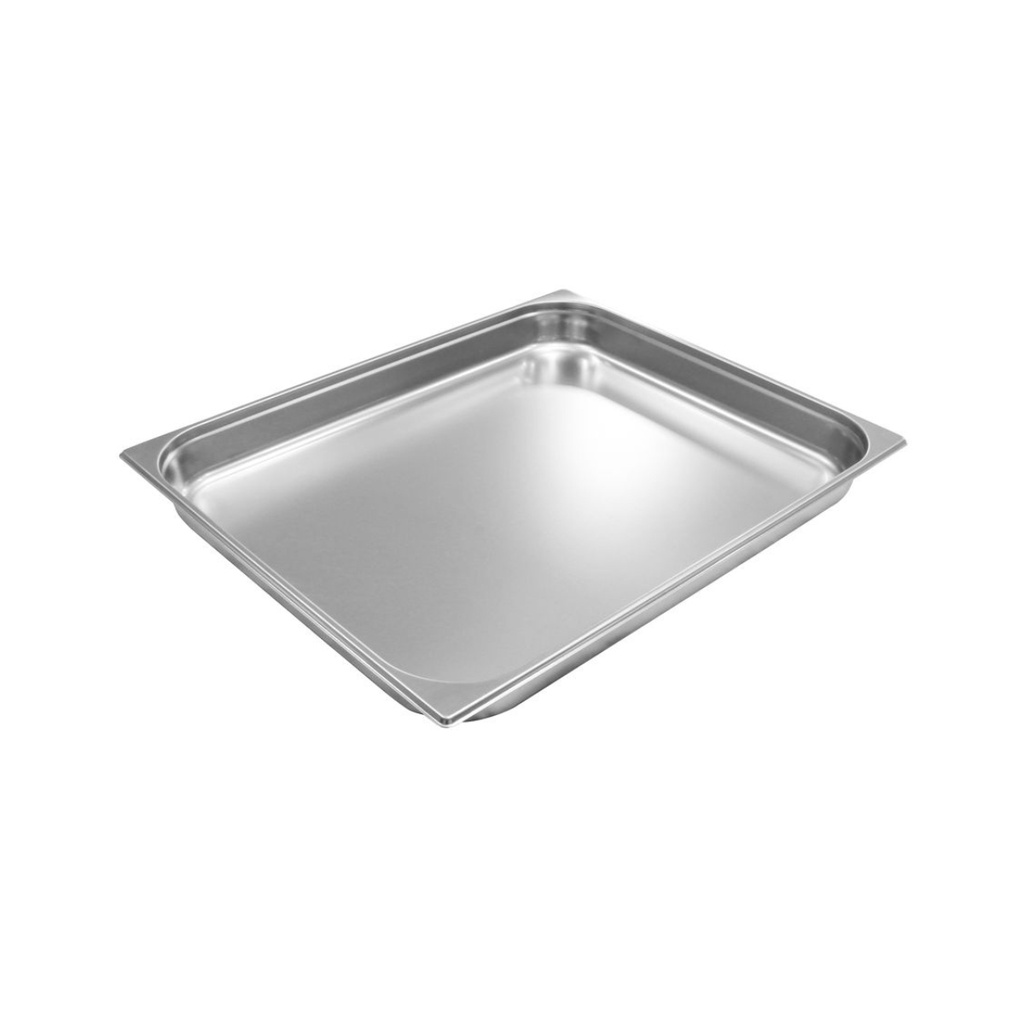 Vague Stainless Steel Gastronorm Container GN 2/1 - 65 mm