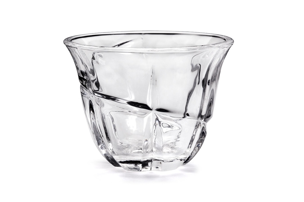 Vague Glass Cawa Cup Elegancy 6 Pieces