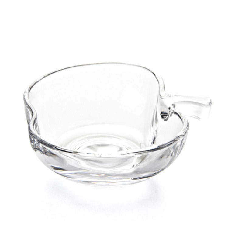 Vague Glass Apple Bowl 6 Pcs Set 11.67 cm x 10.2 cm
