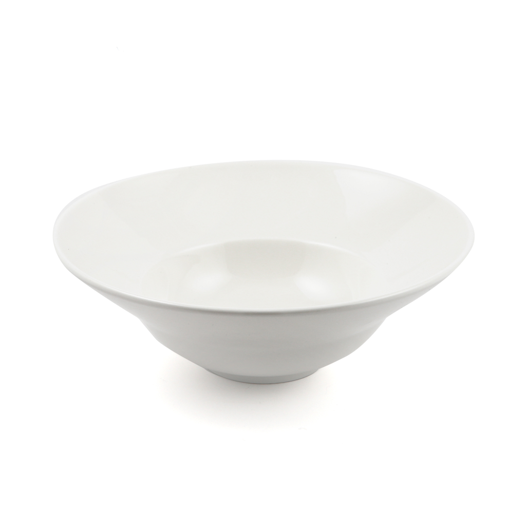 Porceletta Ivory Porcelain Deep Pasta & Soup Plate 23 cm / 9"