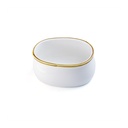 Porceletta Ivory Mocha Porcelain Sugar Pot 9.5 cm / 4"