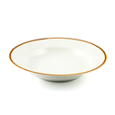 Porceletta Ivory Mocha Porcelain Soup Plate 23 cm / 9"