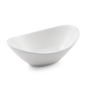 White Deep Boat Bowl 18 cm
