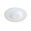 Porceletta Ivory Mocha Soup Plate 23 cm