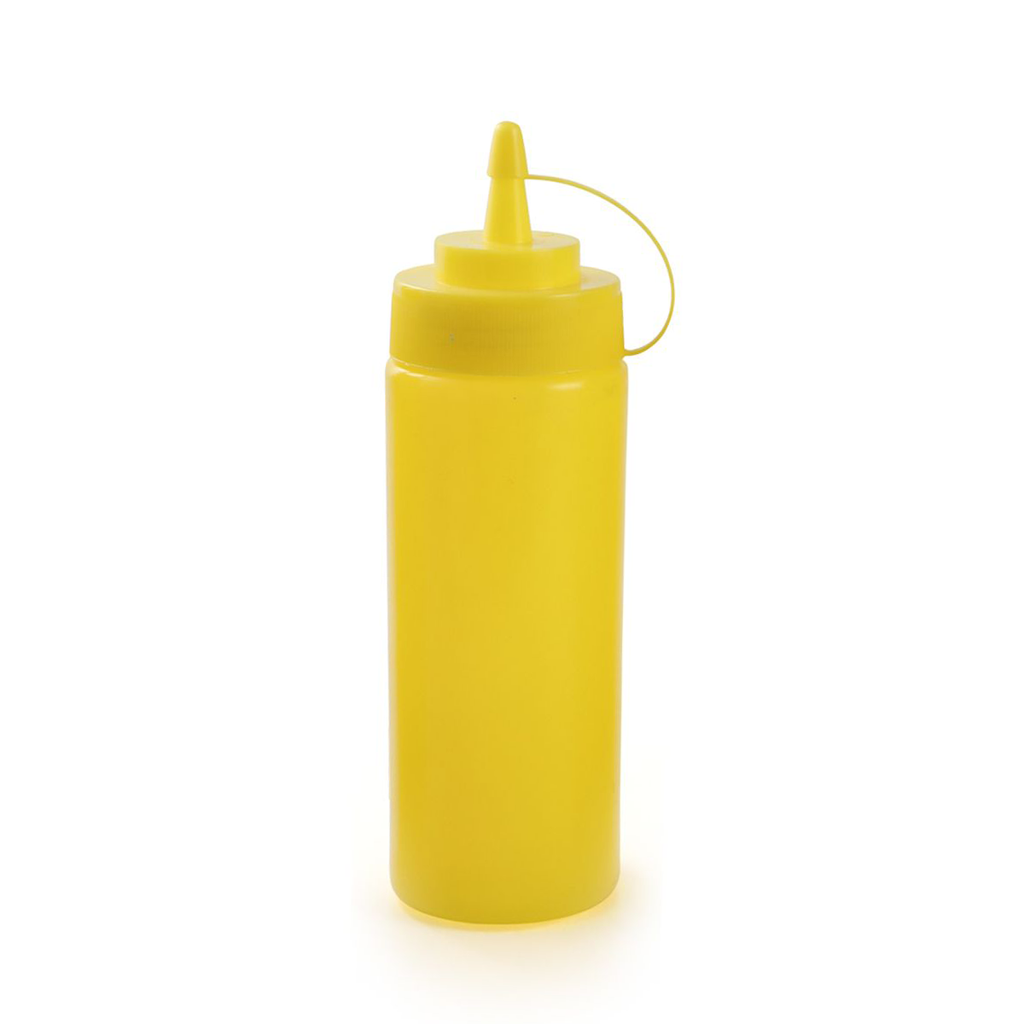 Yellow Plastic 350 ml Squeezer