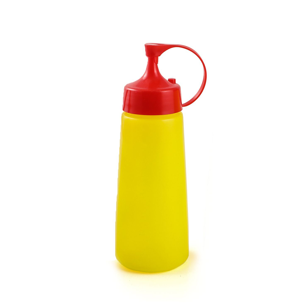 Yellow Plastic 350 ml Squeezer