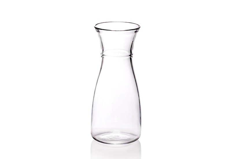 Transparent Plastic ar 890 ml