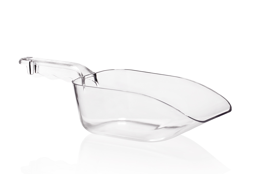 Transparent Plastic Scoop 800 ml