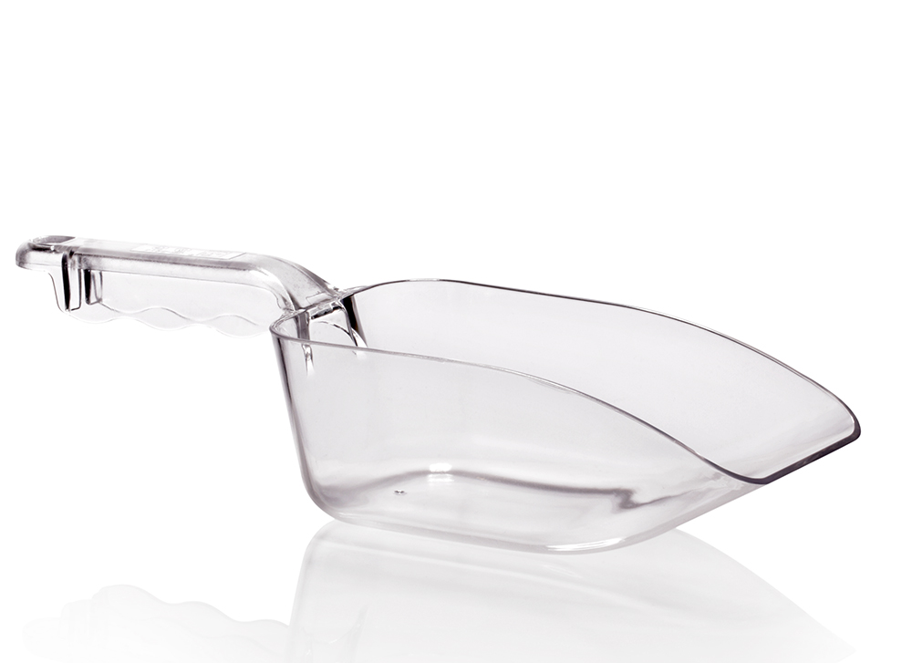 مغرفة بلاستيكية شفافة 600 مل