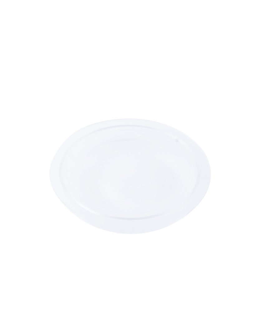 Transparent Plastic Small Round Cover Smoke Color-For Cold