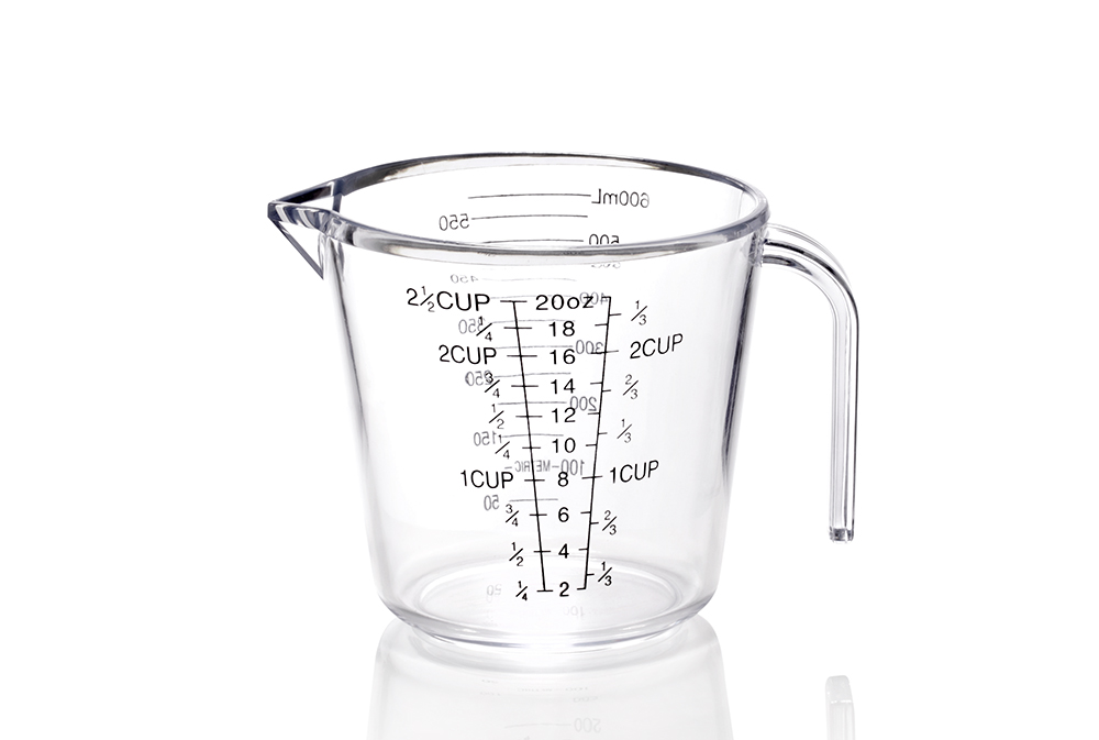 Transparent Measurment Jug 600 ml