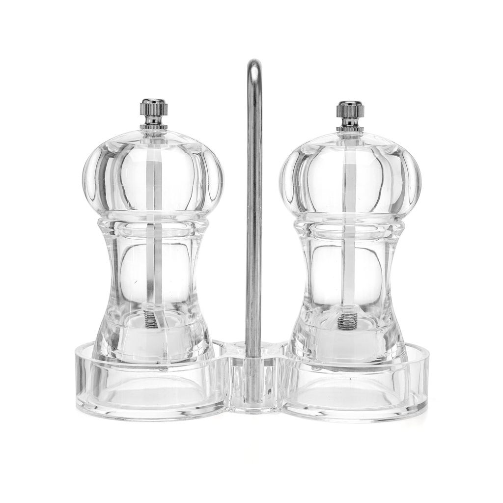 Acrylic Salt & Pepper Grinder 14.2 x 6.4 x 14 cm