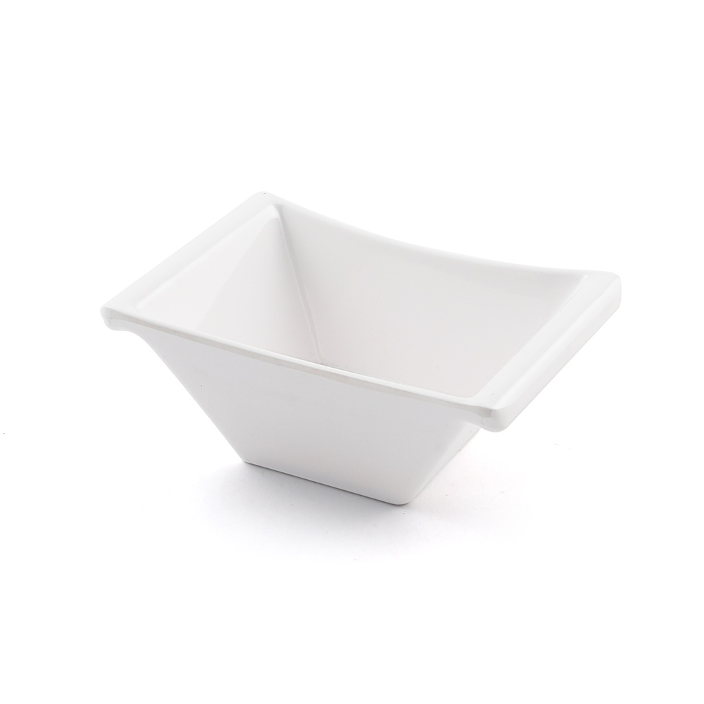 White Melamine Plate 12.9 cm