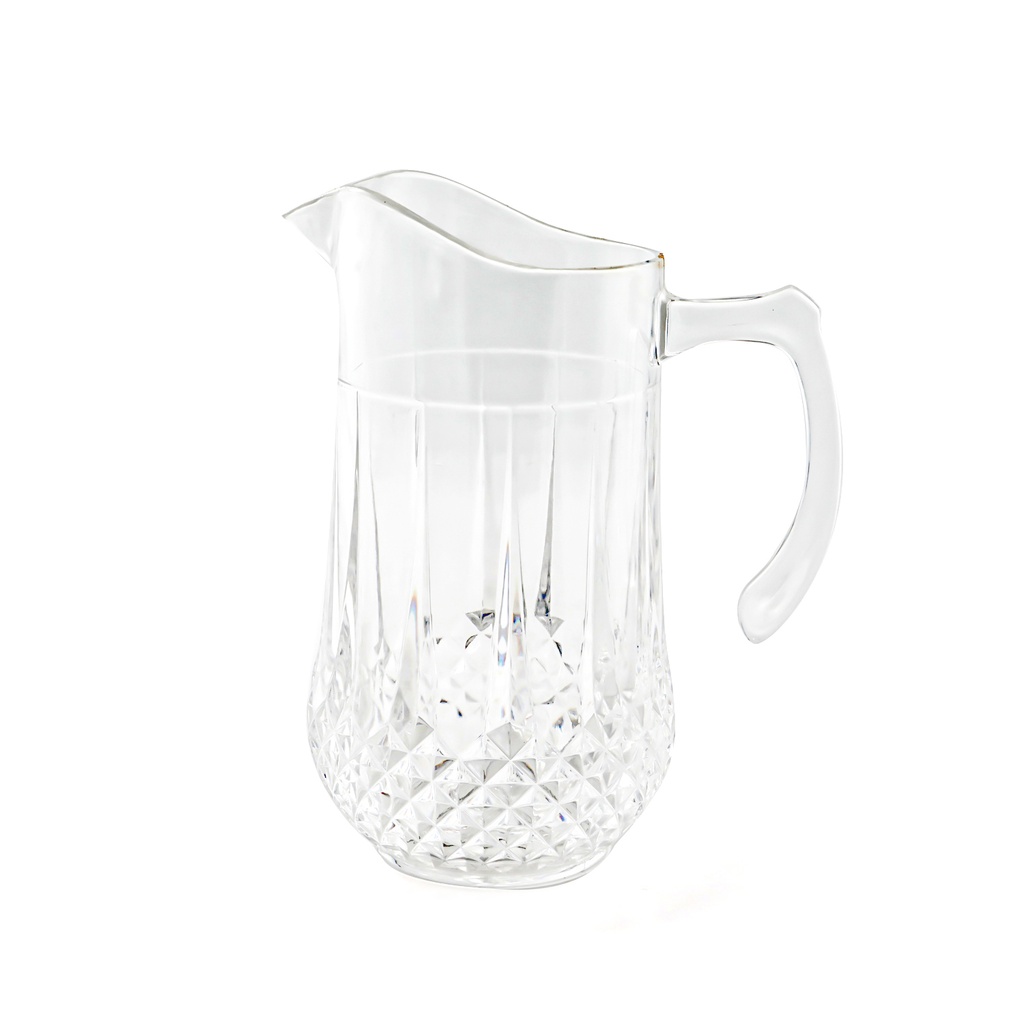 Transparent Acrylic Diamond Water Jug 1 Liter