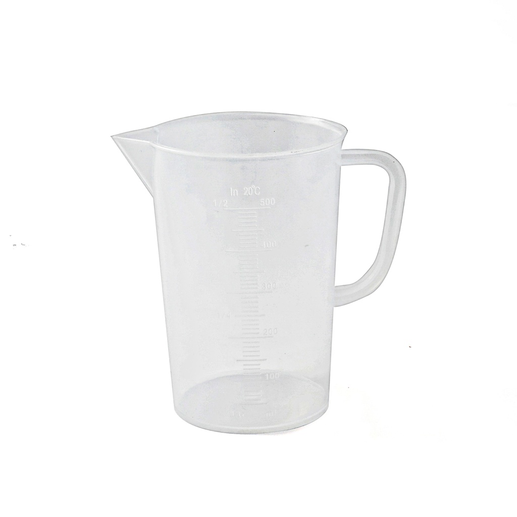 Transparent Plastic Measuring Jug 500 ml