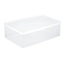 White Plastic Food Storage Box 8.3 Liter