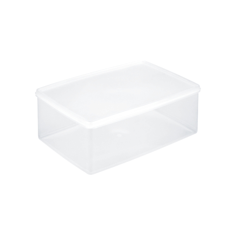 White Plastic Food Storage Box 4.6 Liter