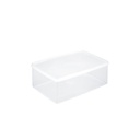 White Plastic Food Storage Box 1.75 Liter