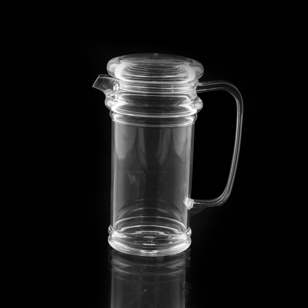 Transparent Acrylic Jug with Cover 300 ml