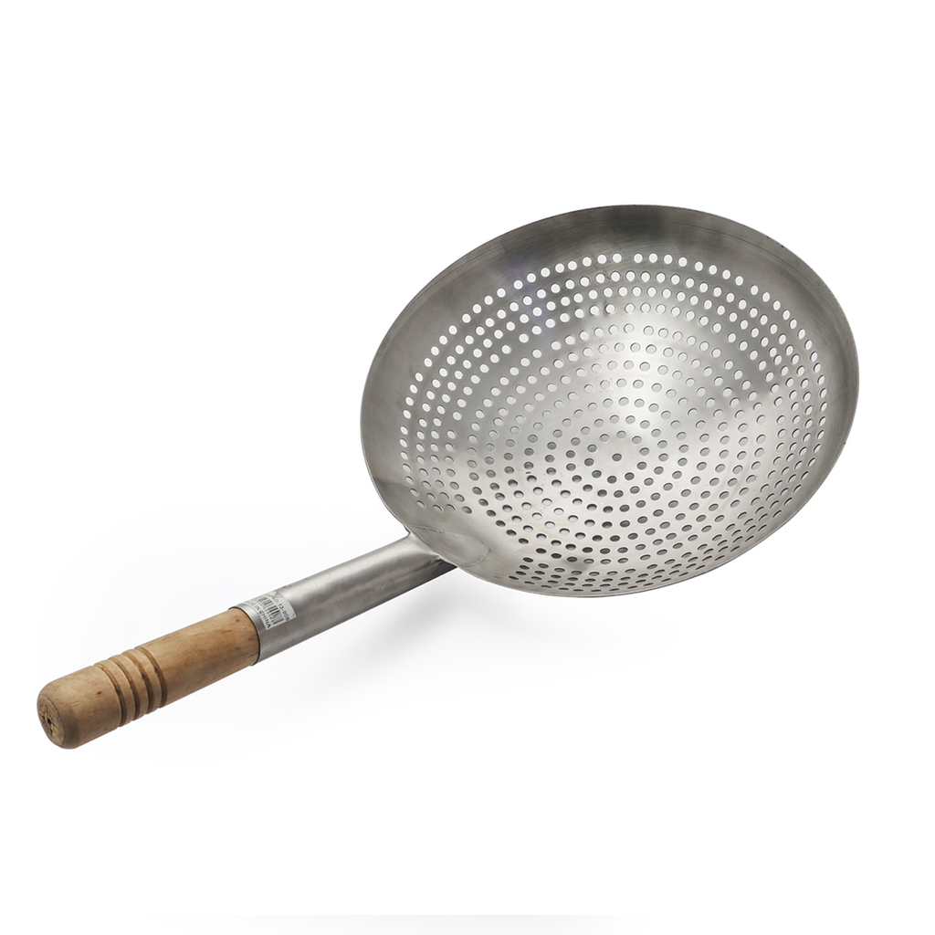 Stainless Steel Frying Strainer with Handle 46 cm
