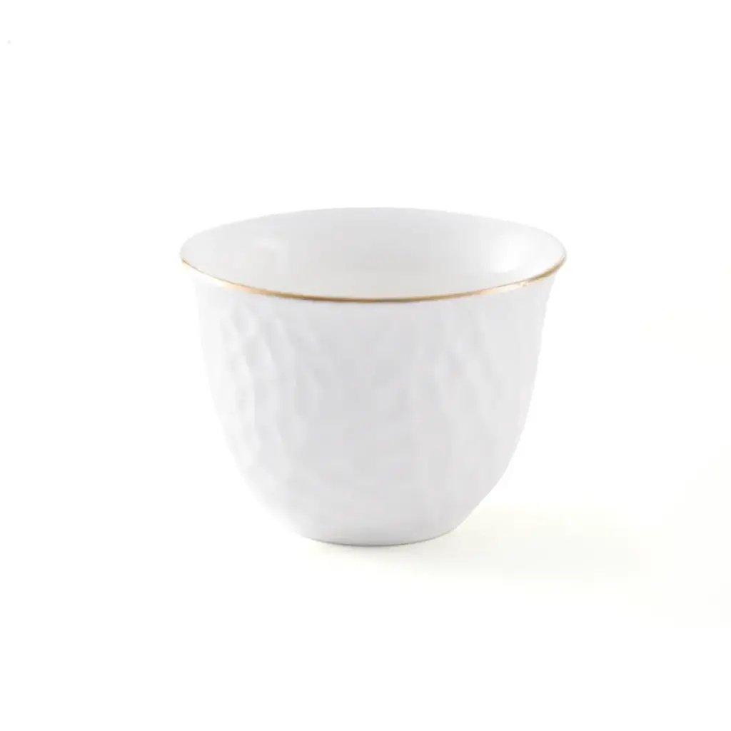 Decopor Porcelain 12 Piece Cawa Cup Set 60 ml