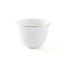 Decopor Porcelain 12 Piece Cawa Cup Set 60 ml