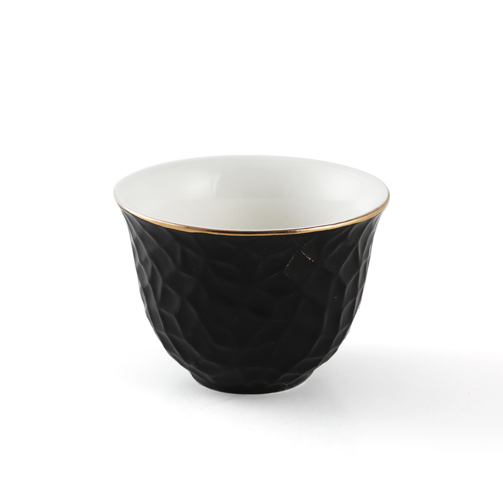 Decopor Porcelain 12 Piece Cawa Cup Set 60 ml