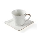Decopor Porcelain 12 Piece Coffee Cup & Saucer Set 70 ml
