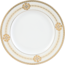 Decopor Porcelain 47 Pieces Dinner Set Golden