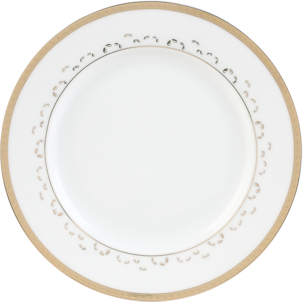 Decopor Porcelain 47 Pieces Dinner Set Golden