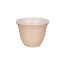 Decopor 12 Pieces Ivory Cawa Cups Set