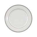 Decopor 12" Dinner Plate Golden Design