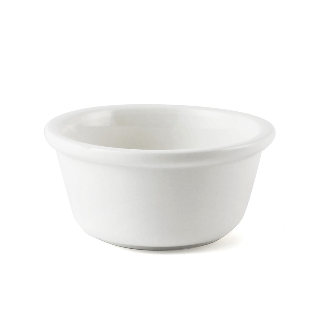 B2B Ivory Porcelain Plain Thick Ramekin 9.5 cm