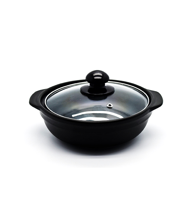 Che Brucia Porcelain Black Direct Fire 2.5 Liter Casserole