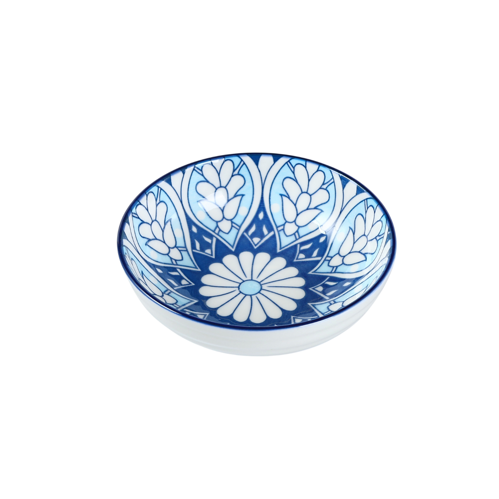 Che Brucia 5.125" Round Dish Mosaic Design