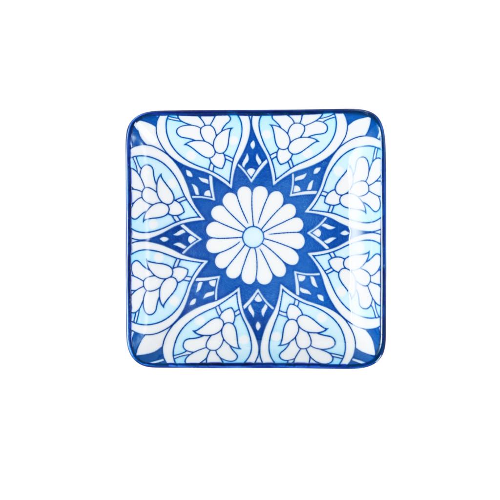 Che Brucia 4.875" Squareplate Mosaic Design