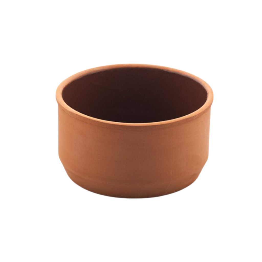 Che Brucia Clay Inegol Round Oven Bowl 16 x 7.5 cm / 1 Liter Inner Glazed