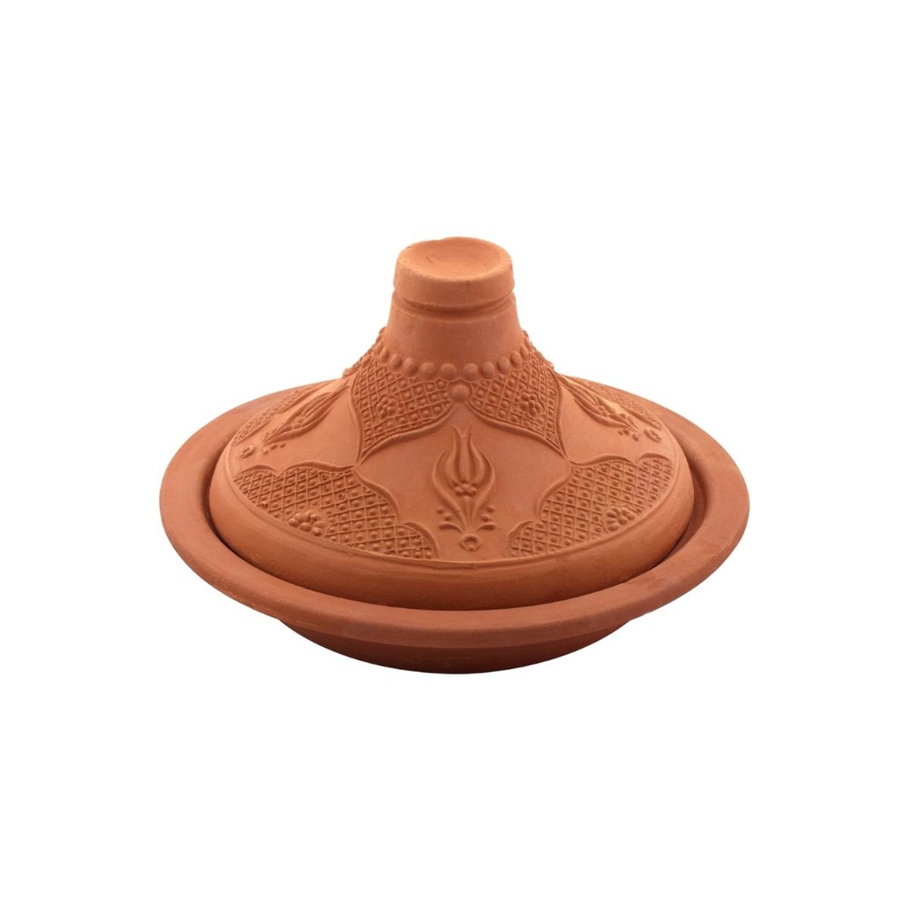 Che Brucia Clay Tajine 29 cm Natural Non Glazed