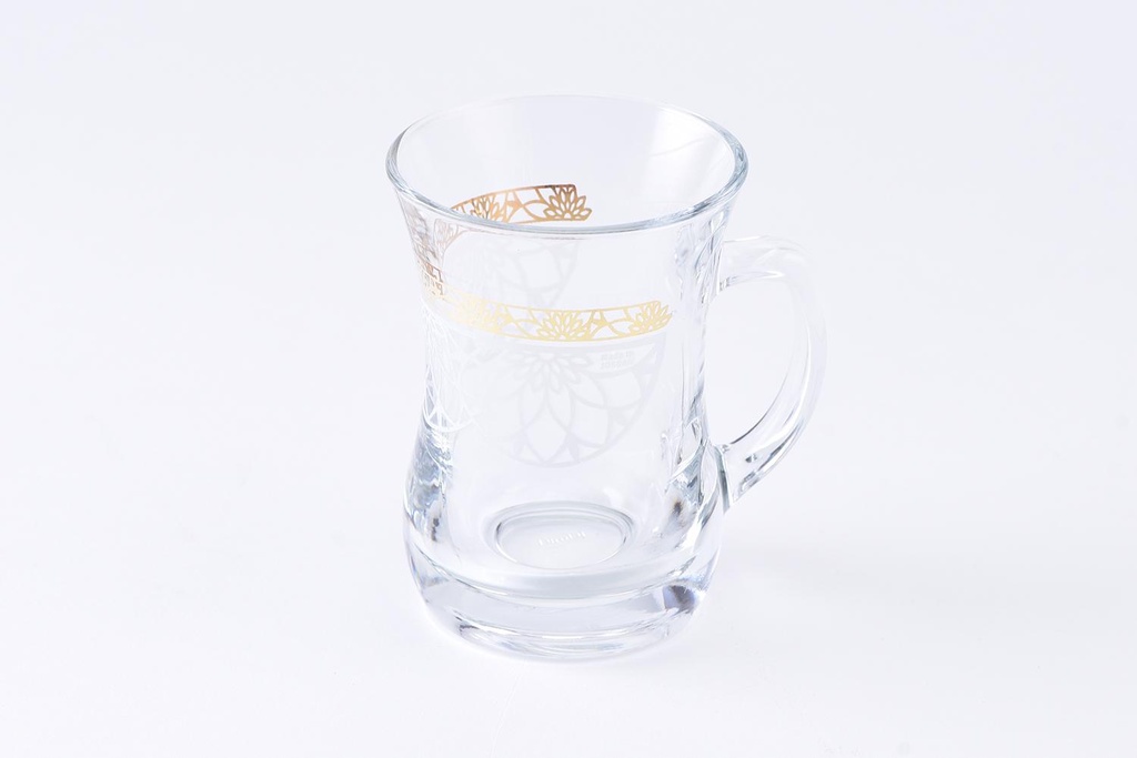 2pcs glass mug set / 43175