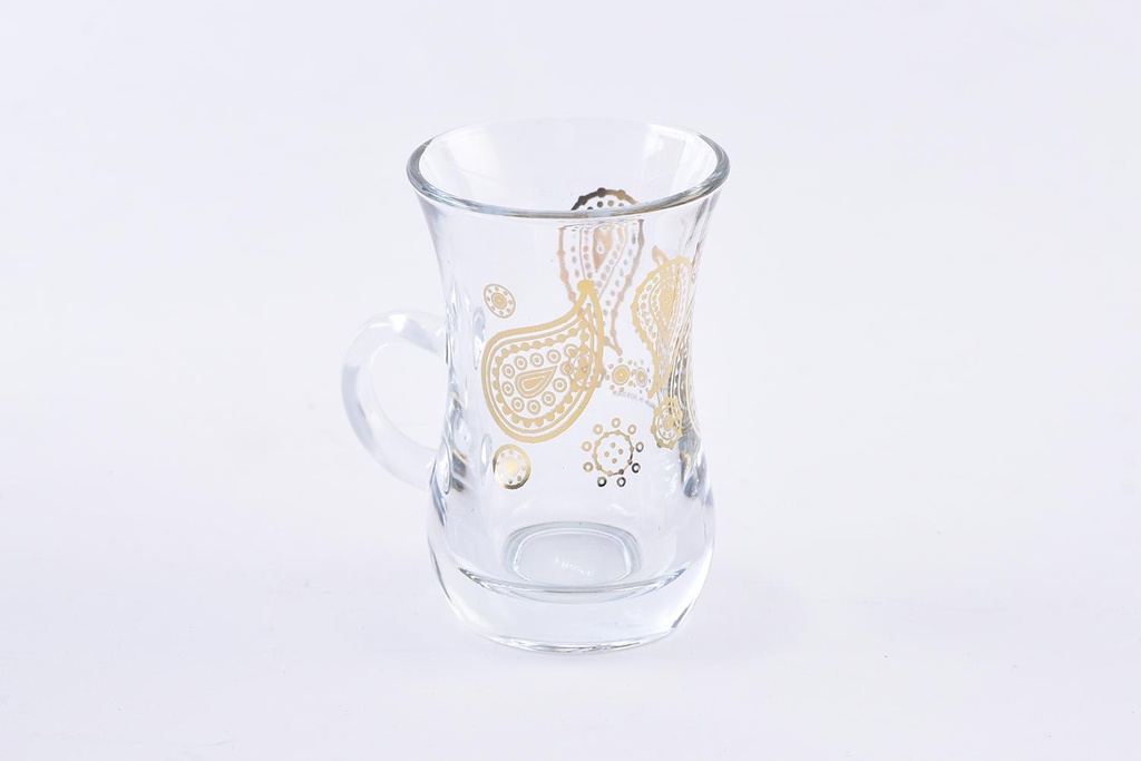 6pcs w handle tea tumbler / 43350