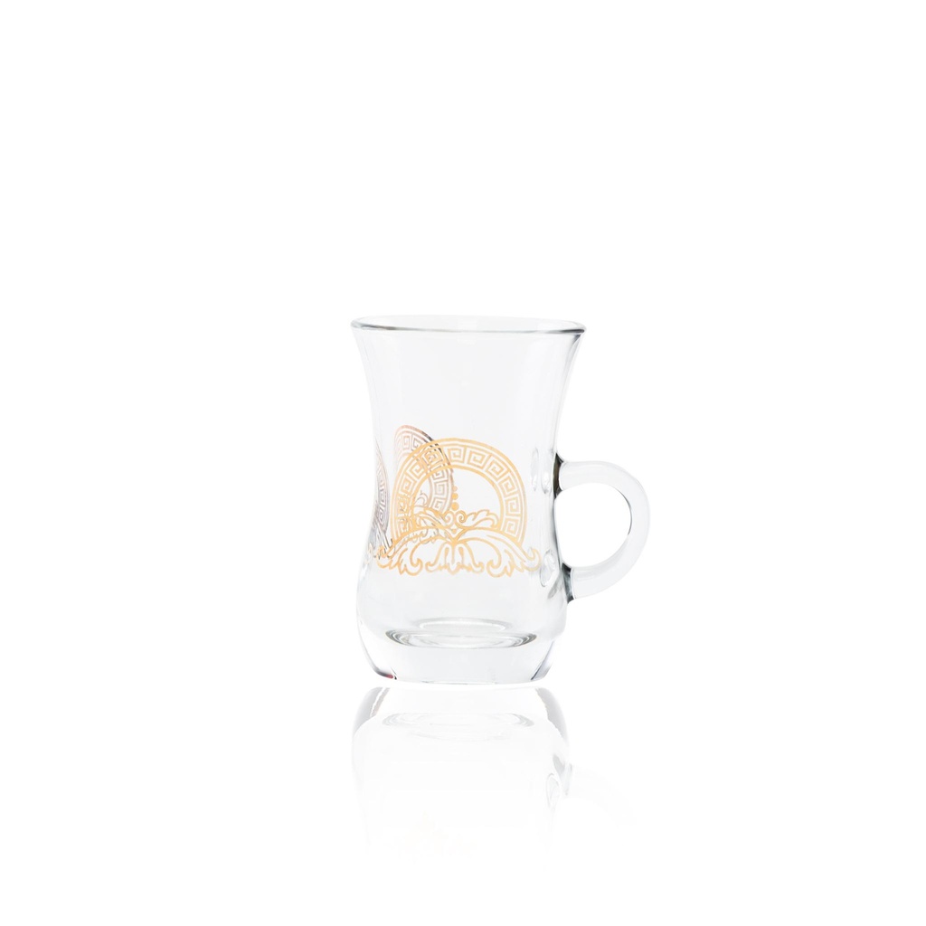 6pcs w handle tea tumbler / 43477