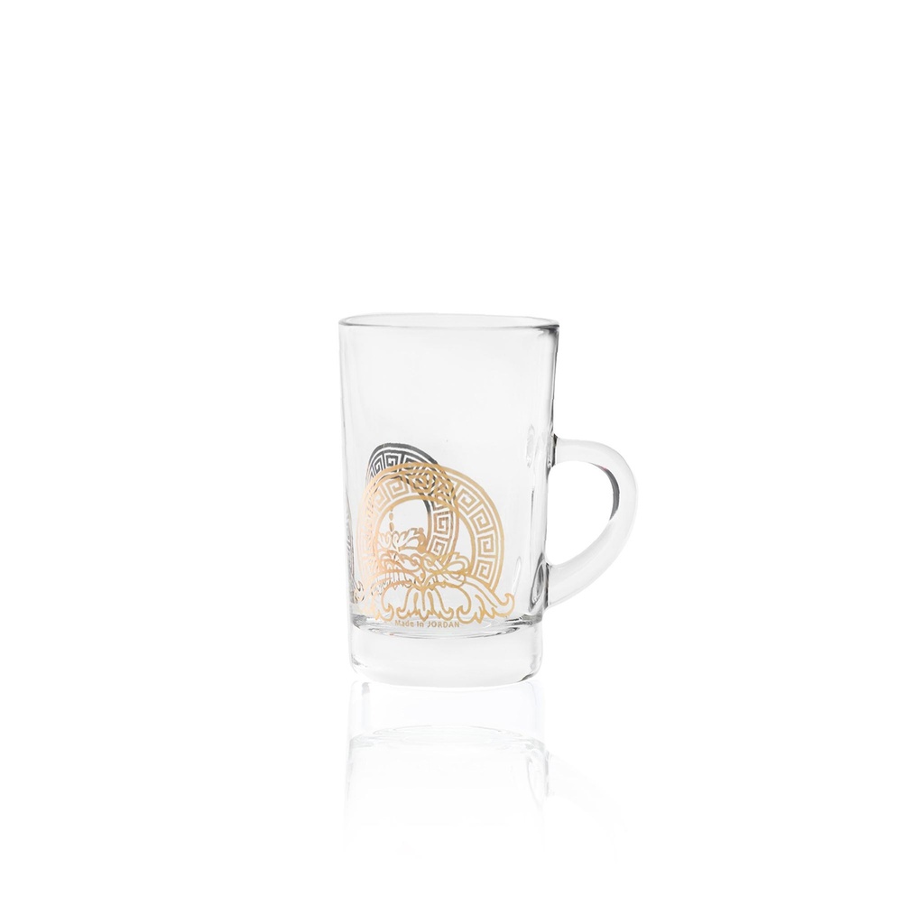 6pcs w handle tea tumbler / 43478