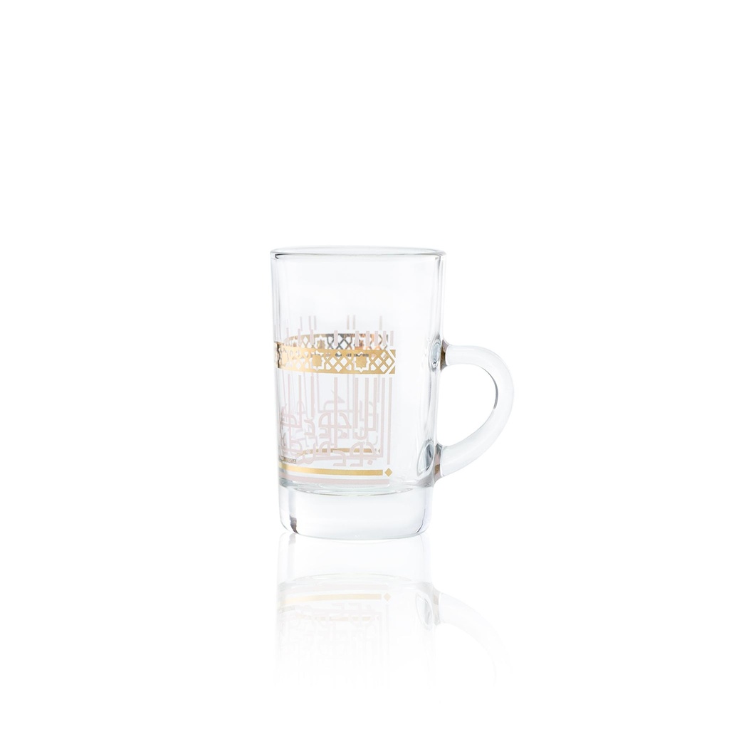 6pcs w handle tea tumbler / 43506